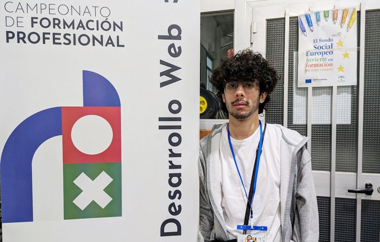 Un joven utrerano, presente en las olimpiadas andaluzas de Formación Profesional