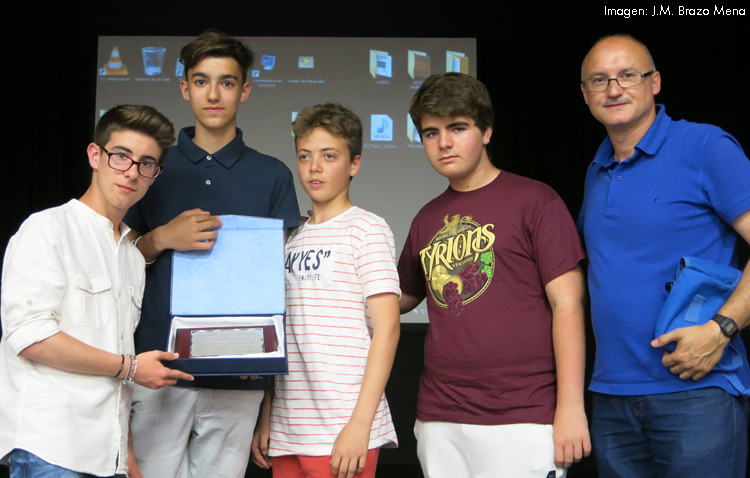 El colegio Álvarez Quintero y el instituto Virgen de Consolación recibieron los premios del concurso escolar de vídeos