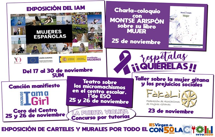 La exposición ‘Mujeres españolas’ recala en el instituto ‘Virgen de Consolación’ de Utrera