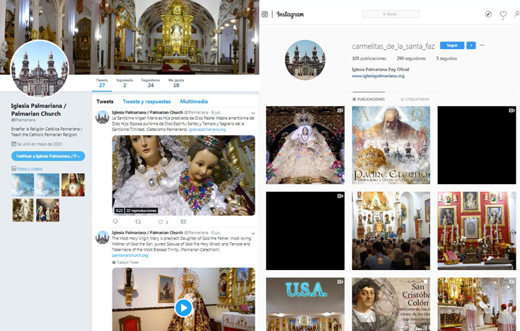 La iglesia palmariana sigue buscando nuevos adeptos con la creación de redes sociales propias