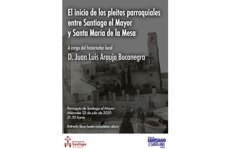 Una conferencia desvelará el inicio de los pleitos entre las parroquias de Santa María y Santiago