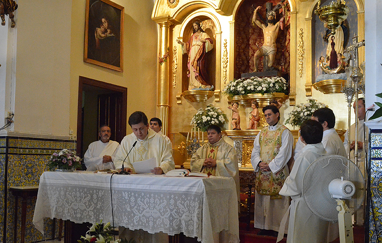 Ignacio Guillén comienza su nueva etapa pastoral como párroco en Aguadulce