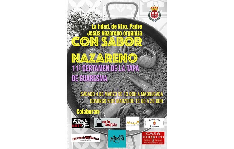 Certamen de la tapa de Cuaresma en la casa-hermandad de Jesús Nazareno
