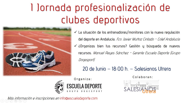 Jornada de profesionalización de clubes deportivos en Utrera