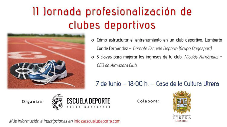 Jornada de profesionalización de clubes deportivos