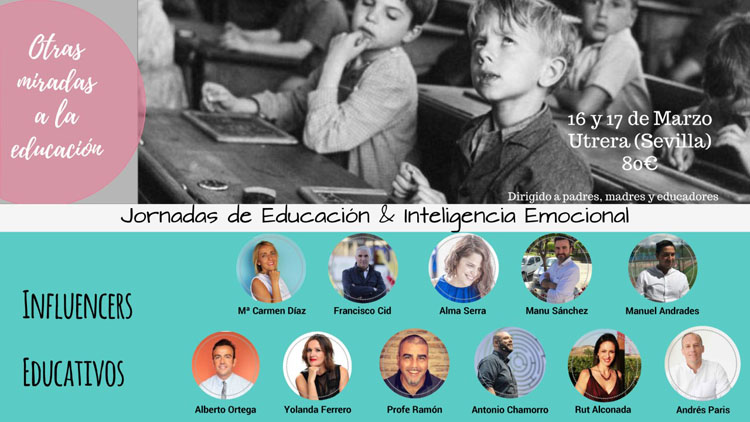 Utrera acoge unas jornadas sobre educación e inteligencia emocional con prestigiosos participantes a nivel nacional