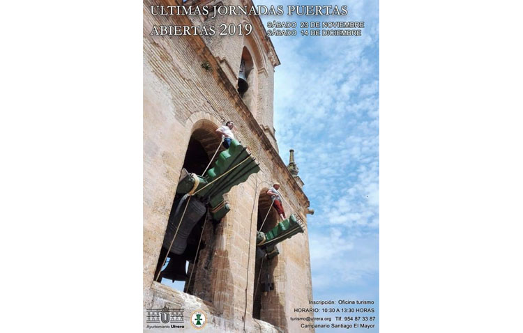 Últimas jornadas de puertas abiertas este año para descubrir el campanario de Santiago y la tradición campanera de Utrera