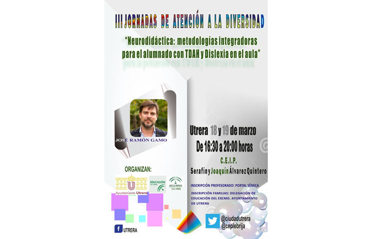 Utrera acoge unas jornadas sobre el alumnado con TDAH y dislexia