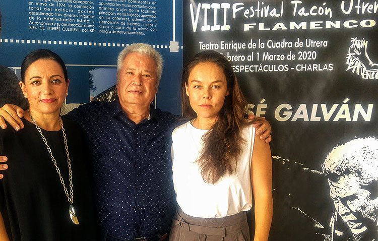El «Tacón Flamenco» llega a Utrera con seis espectáculos para homenajear al bailaor José Galván