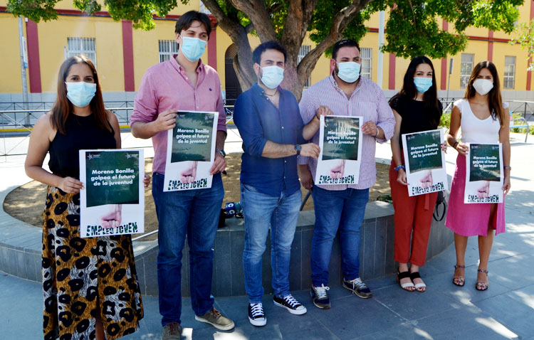 Juventudes Socialistas denuncian el «recorte» de 845.000 euros para los jóvenes de Utrera en el plan de empleo de la Junta