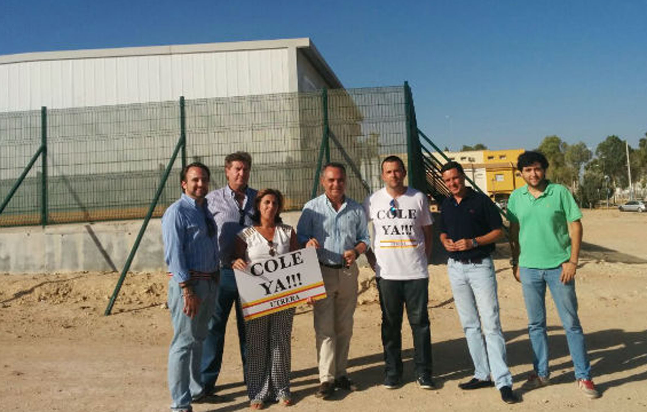 El Partido Popular de Sevilla reclama de nuevo a la Junta la construcción del colegio ubicado en La Mulata