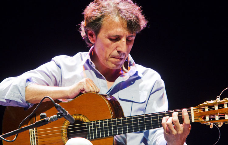 El guitarrista Juan Carlos Romero, protagonista de la segunda cita con «Noches de julio»