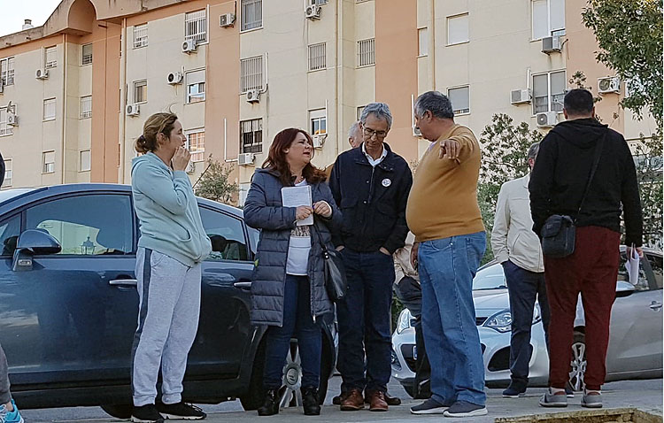 «Juntos por Utrera» denuncia el «abandono» de la barriada Campoverde