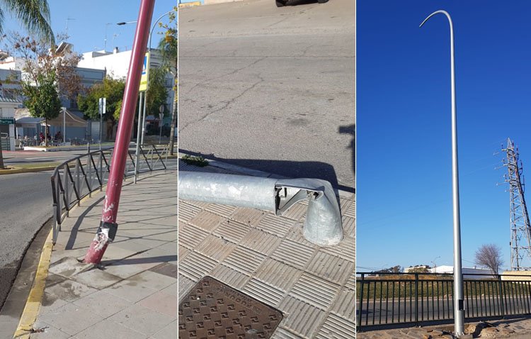 Juntos por Utrera denuncia el «mal estado» del mobiliario urbano de la ciudad