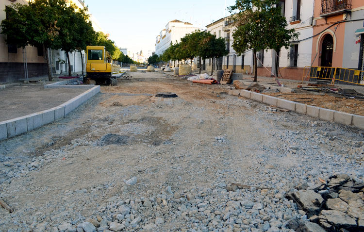 Un nuevo retraso en La Corredera pospone otra vez el final de la obra