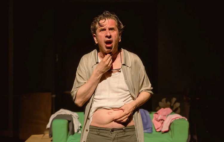 Interesante cita en el teatro de Utrera con el conocido actor Gabino Diego