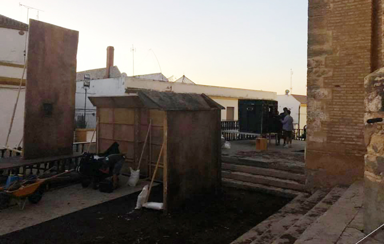 «La Peste» volverá a grabar en Utrera en noviembre, diciembre y enero