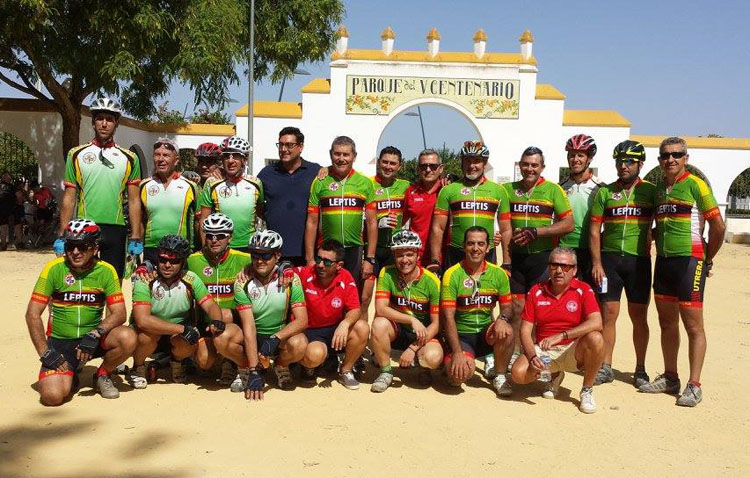 Legiones de Leptis participa de manera especial en el «Día Metropolitano de la Bicicleta»