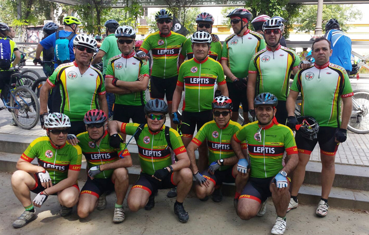 La asociación «Legiones de Leptis», presente en Día Metropolitano de la Bici