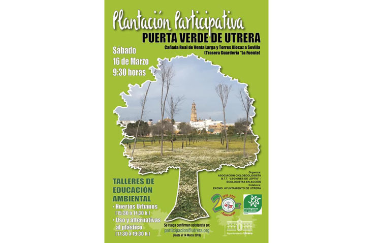 Una plantación participativa en Utrera por el vigésimo aniversario de «Legiones de Leptis»