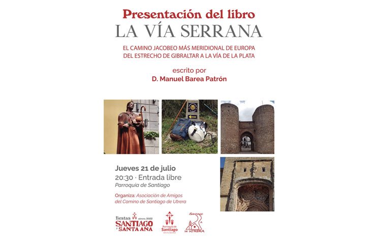 La presentación de un libro sobre el camino jacobeo da comienzo a los actos en honor a Santiago y Santa Ana
