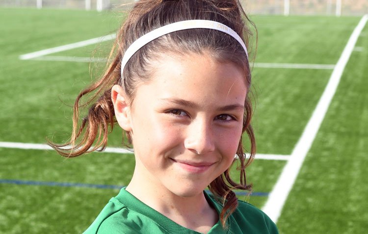Una promesa utrerana que brilla en el fútbol femenino