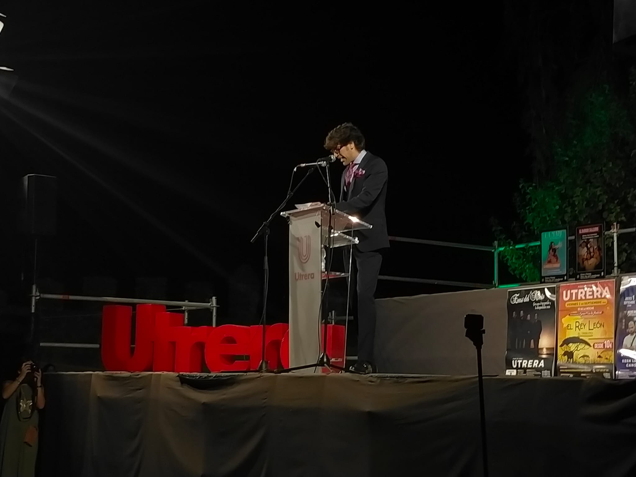 Manuel Lombo inauguró brillantemente la ‘preferia’ con una sentida exaltación