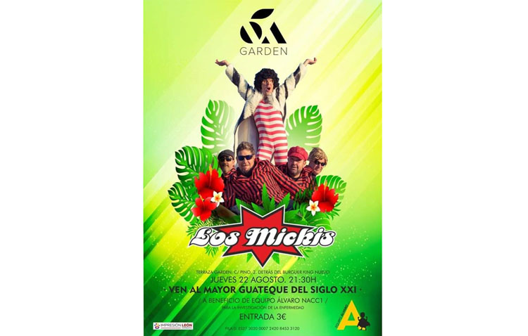 Los Mickis, protagonistas de un concierto a beneficio del pequeño Álvaro García