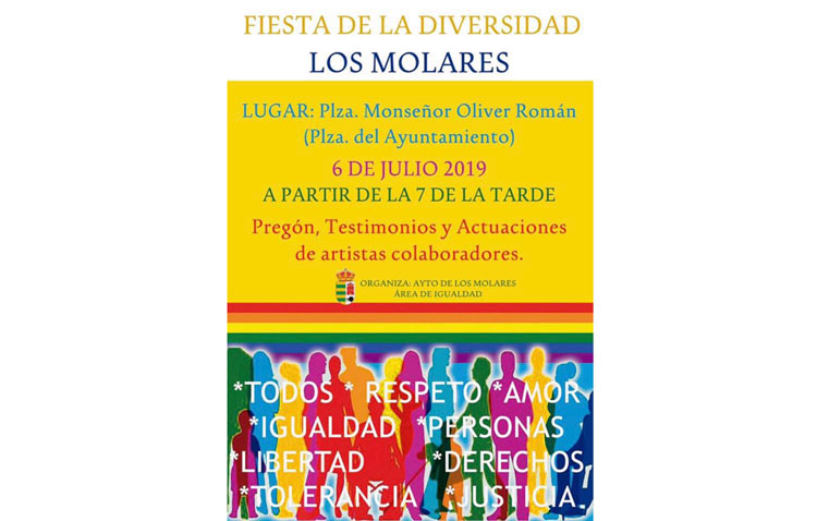 «Fiesta de la Diversidad», este sábado en Los Molares