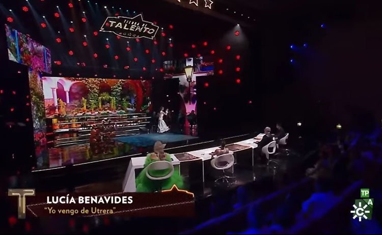 La bailaora utrerana Lucía Benavides deslumbra en la gran final de ‘Tierra de talento’