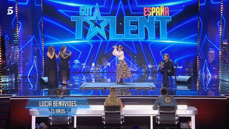La bailaora utrerana Lucía Benavides conquista ‘Got Talent España’ a sus 13 años [VÍDEO]