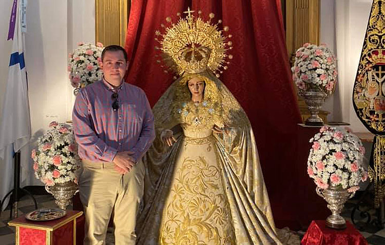 El palaciego Luis Miguel Murube pregonará el domingo a la hermandad de la Quinta Angustia