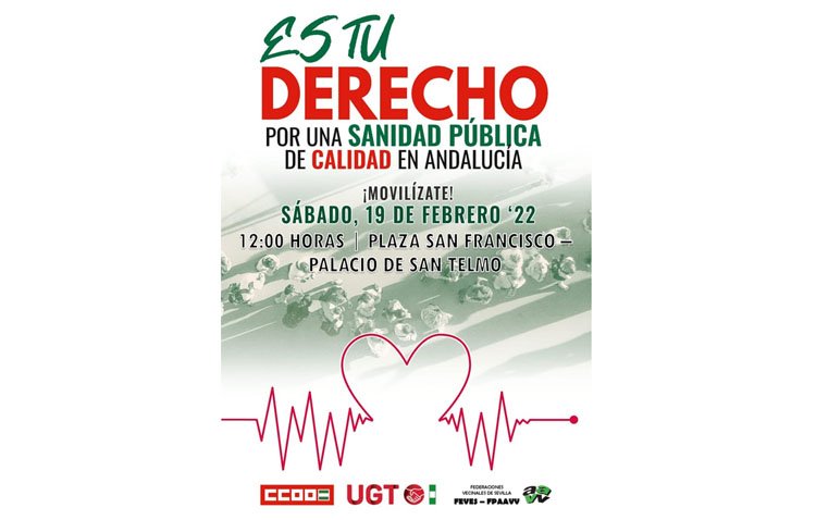 El PSOE de Utrera anuncia que se sumará el sábado a la manifestación en Sevilla en defensa de la sanidad pública