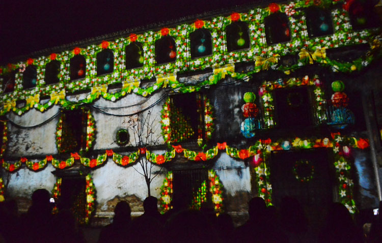 Un mapping en la Casa Surga y un espectáculo audiovisual en la plaza de Gibaxa para los fines de semana navideños en Utrera