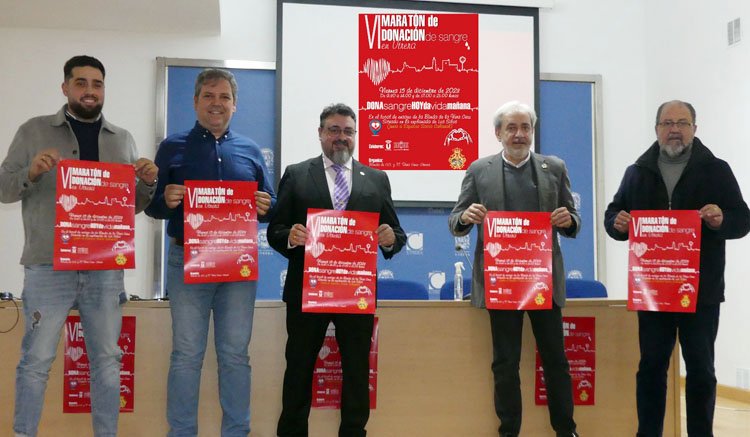 Cita solidaria para los utreranos con la llegada del maratón de donación de sangre que organiza la banda de la Vera-Cruz
