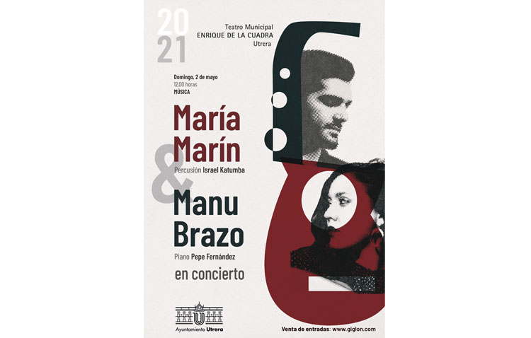 Cita utrerana en el «Enrique de la Cuadra» con María Marín y Manu Brazo