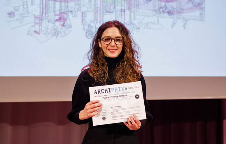 La joven arquitecta utrerana María Martínez Morón recibe un prestigioso premio internacional en Holanda