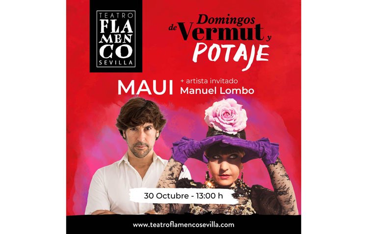 Maui se lleva a Manuel Lombo a Sevilla para ‘cocinar’ con ella su ‘Domingo de vermut y potaje’