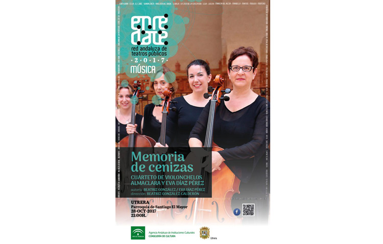 La parroquia Santiago acoge un espectáculo de literatura y música con «Memoria de cenizas»
