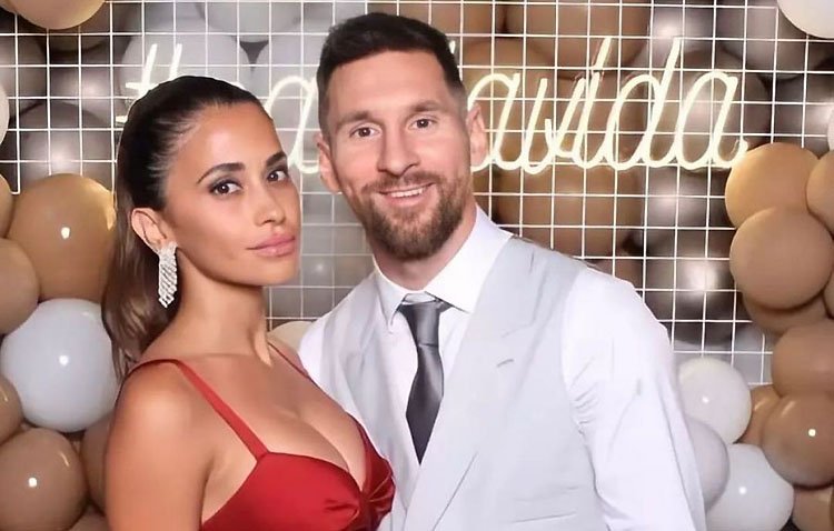 Messi, protagonista en Utrera de la boda de Jordi Alba