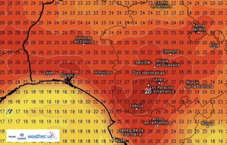 Un Lunes Santo sin cambios meteorológicos en Utrera
