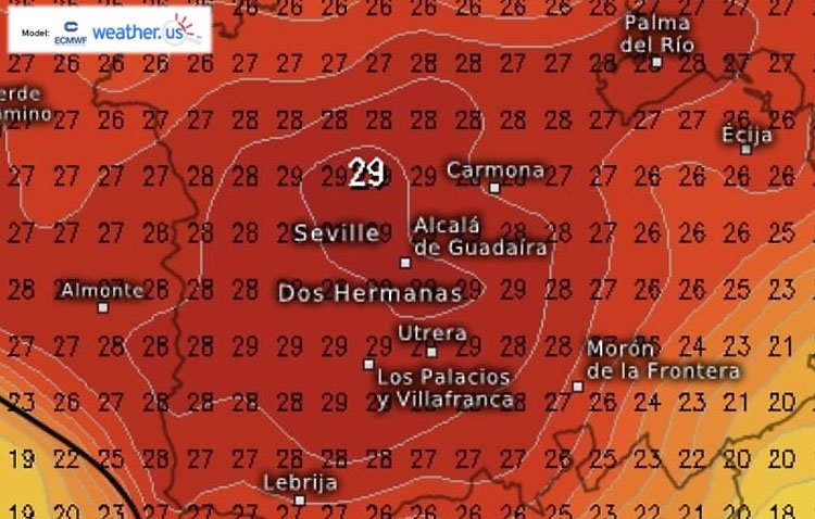 Cielos despejados para un Viernes Santo con calor a mediodía y frío por la noche en Utrera