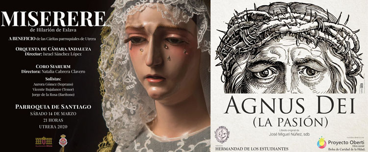 El «Misere» en Santiago y el teatro «Agnus Dei» de la hermandad de los Estudiantes, suspendidos por el coronavirus