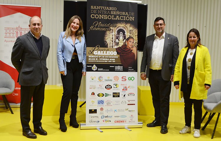 Todo listo para disfrutar del recital navideño de Laura Gallego en el santuario de Consolación