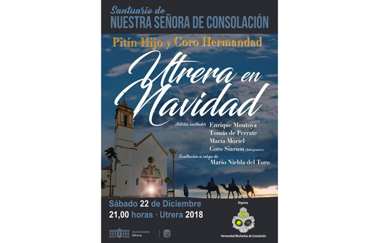 Noche de villancicos en el santuario de Consolación con el Coro Hermandad y Pitín Hijo