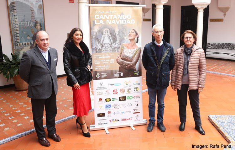 La cantante Joana Jiménez abrirá las puertas a la Navidad en Utrera con su recital en el santuario de Consolación