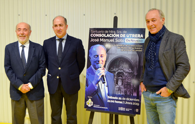 José Manuel Soto: «Es un privilegio cantar en un lugar tan emblemático de Andalucía como el santuario de Consolación»