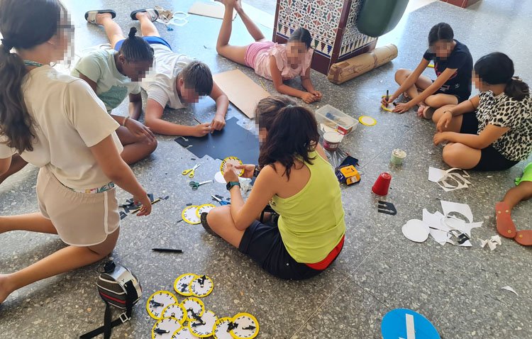 Unas especiales vacaciones de verano para un grupo de niños en riesgo de exclusión social de Utrera
