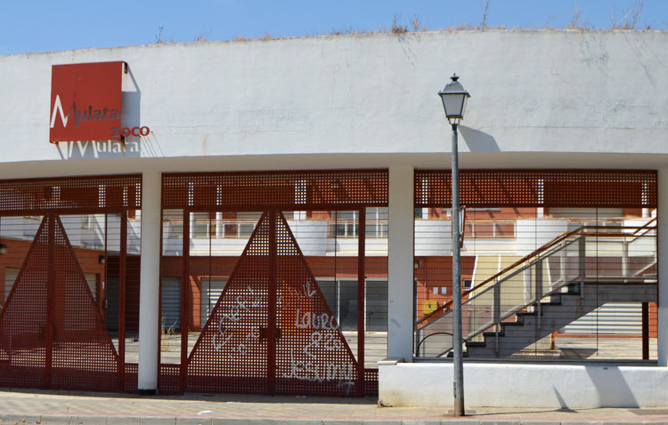 El centro comercial «Mulata Zoco», a la venta por Internet por 1,1 millones de euros sin ni siquiera haberse estrenado