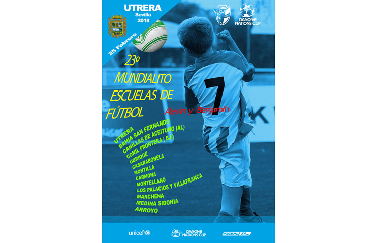 Utrera será este domingo sede de los Mundialitos Danone Nations Cup
